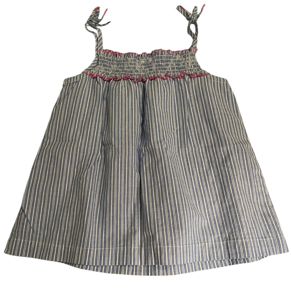 NWOT Oshkosh Striped Sleeveless Girl’s Top with Pink Accents